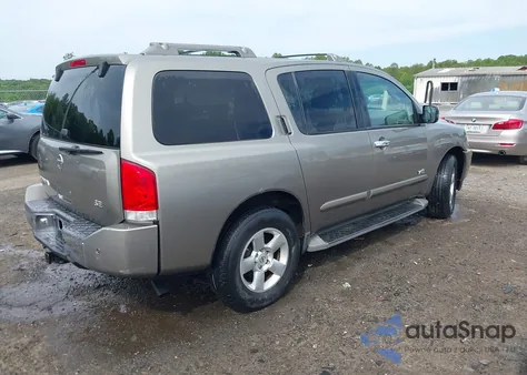 2007 Nissan Armada Se/Le из США, поврежденный, VIN 5N1AA08C47N708731
